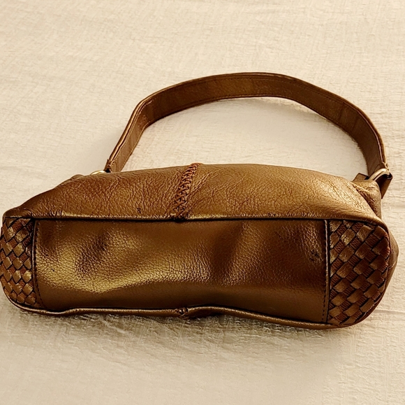 The Sak Pink Label copper leather hobo shoulder bag 100% Leather - Picture 12 of 14